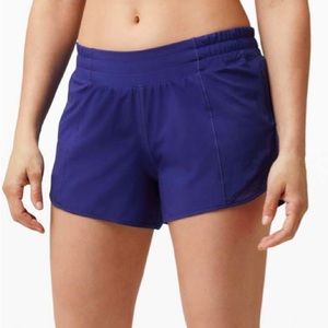NWT Lululemon Hotty Hot Short Long 4"